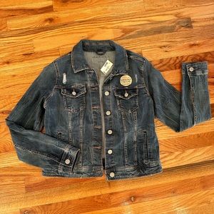 Size Large ~ Aeropostale “Super Stretch” Dark Denim Jean Jacket